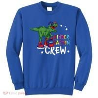 Kindergarten Crew T Rex Cute Kindergarten Great Gift Sweatshirt thumb 0