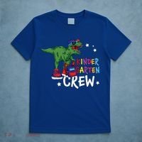 Kindergarten Crew T Rex Cute Kindergarten Great Gift T-Shirt thumb 5