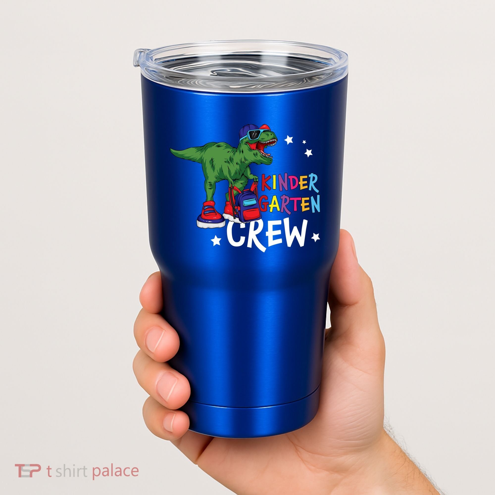 Kindergarten Crew T Rex Cute Kindergarten Great Gift Tumbler