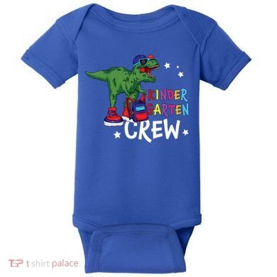 Kindergarten Crew T Rex Cute Kindergarten Great Gift Baby Bodysuit