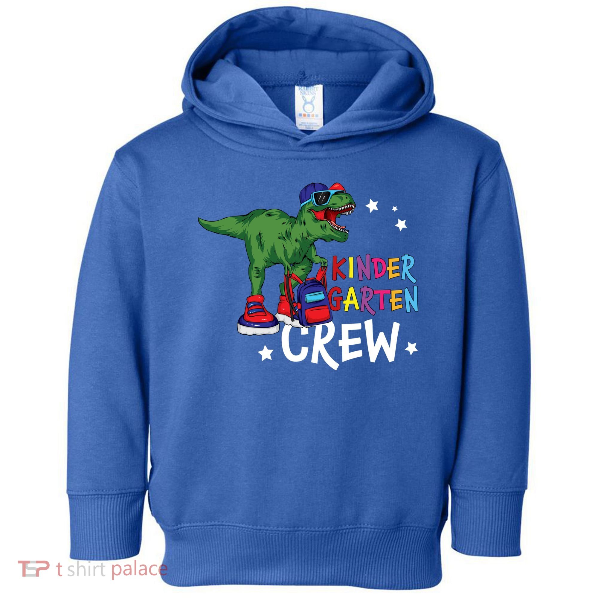 Kindergarten Crew T Rex Cute Kindergarten Great Gift Toddler Hoodie