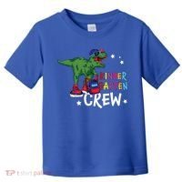 Kindergarten Crew T Rex Cute Kindergarten Great Gift Toddler T-Shirt thumb 0