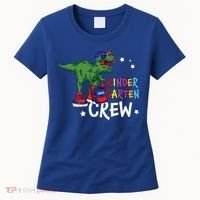 Kindergarten Crew T Rex Cute Kindergarten Great Gift Women's T-Shirt thumb 0