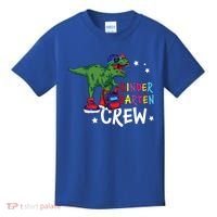 Kindergarten Crew T Rex Cute Kindergarten Great Gift Kids T-Shirt thumb 0