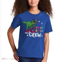 Kindergarten Crew T Rex Cute Kindergarten Great Gift Kids T-Shirt thumb 2