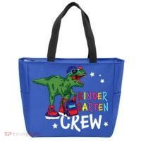 Kindergarten Crew T Rex Cute Kindergarten Great Gift Tote Bag thumb 0