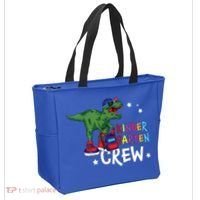 Kindergarten Crew T Rex Cute Kindergarten Great Gift Tote Bag thumb 2