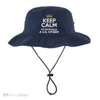 Keep Calm U.S. Citizen American Citizenship Naturalization Bucket Hat thumb 0