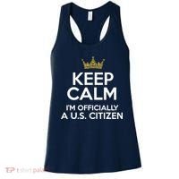 Keep Calm U.S. Citizen American Citizenship Naturalization Women's Tank Top thumb 0