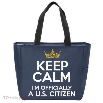Keep Calm U.S. Citizen American Citizenship Naturalization Tote Bag