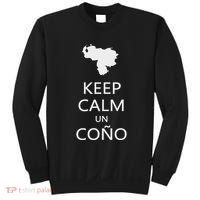 Keep Calm Un Cono Sos Venezuela Dictadura Gift Sweatshirt thumb 0