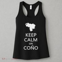 Keep Calm Un Cono Sos Venezuela Dictadura Gift Women's Tank Top thumb 3