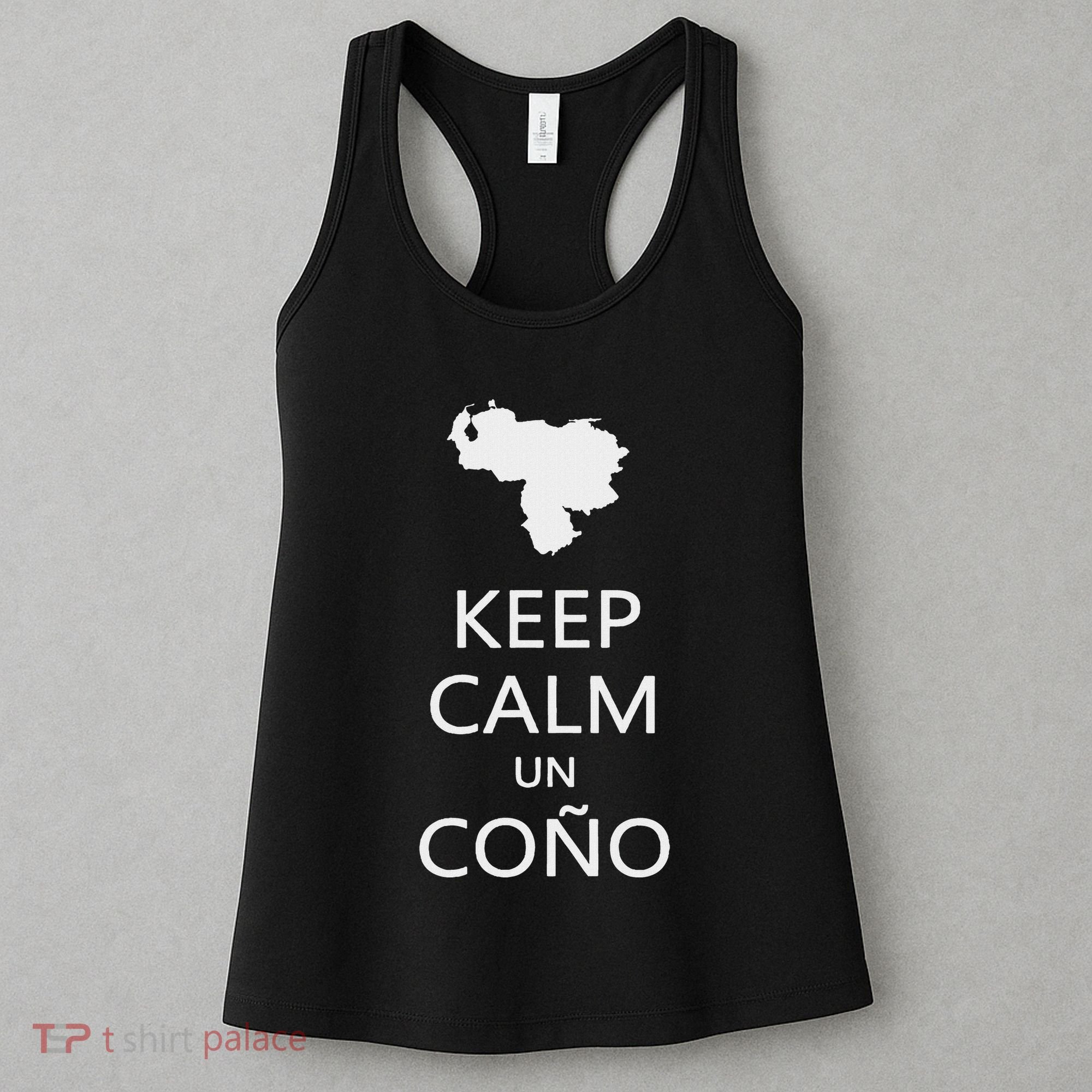 Keep Calm Un Cono Sos Venezuela Dictadura Gift Women's Tank Top