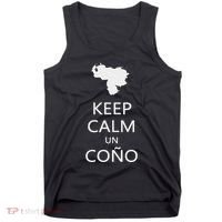 Keep Calm Un Cono Sos Venezuela Dictadura Gift Tank Top thumb 0