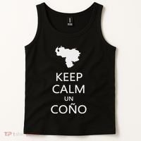Keep Calm Un Cono Sos Venezuela Dictadura Gift Tank Top thumb 2