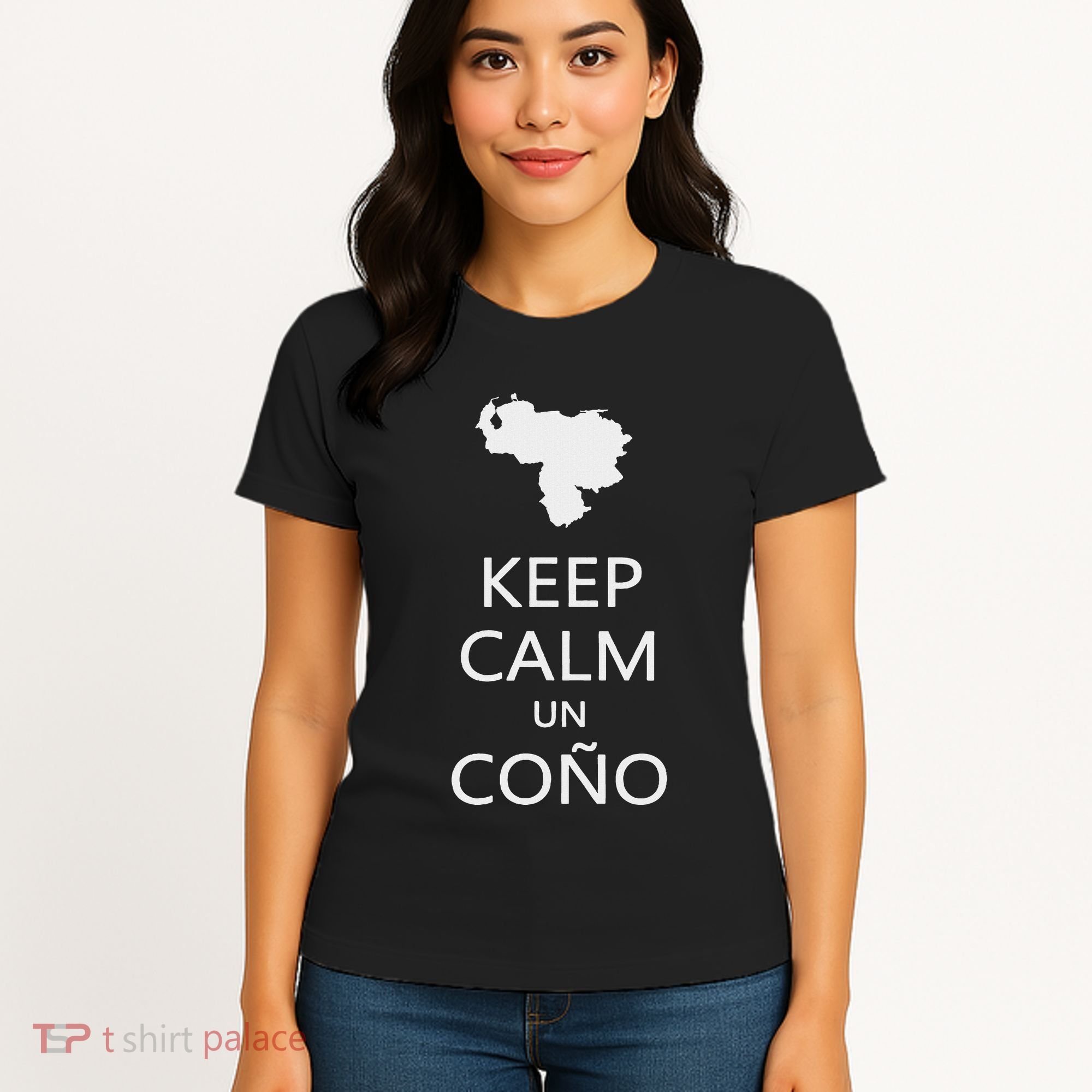 Keep Calm Un Cono Sos Venezuela Dictadura Gift Women's T-Shirt