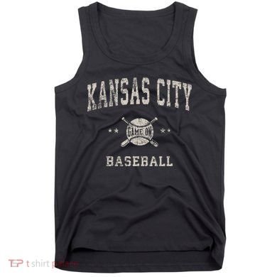 Kansas City Vintage Baseball Throwback Retro Design Tank Top