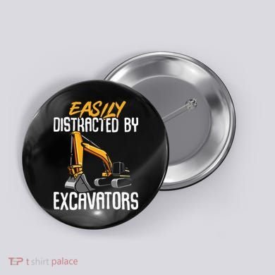 Kids Construction Vehicle Easily Distracted By Excavators Button