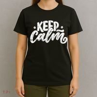 Keep Calm Vintage Quote T-Shirt thumb 4