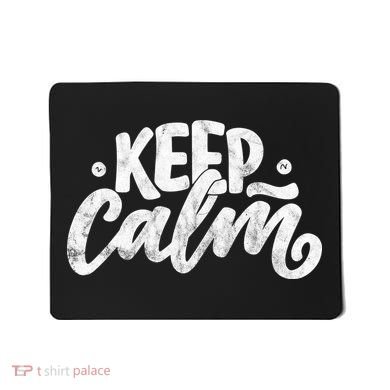 Keep Calm Vintage Quote Mousepad