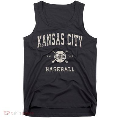 Kansas City Vintage Baseball Throwback Retro Design Tank Top