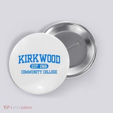 Kirkwood Community Vintage Arch College Button