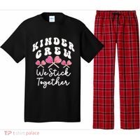 Kinder Crew We Stick Together Kindergarten Has Heart Teacher Gift Pajama Set thumb 0