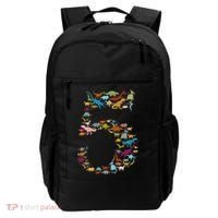 Kids Dinosaur 5th Birthday Boy 5 Year Old Tgiftrex Party Rawr Gift Backpack thumb 0