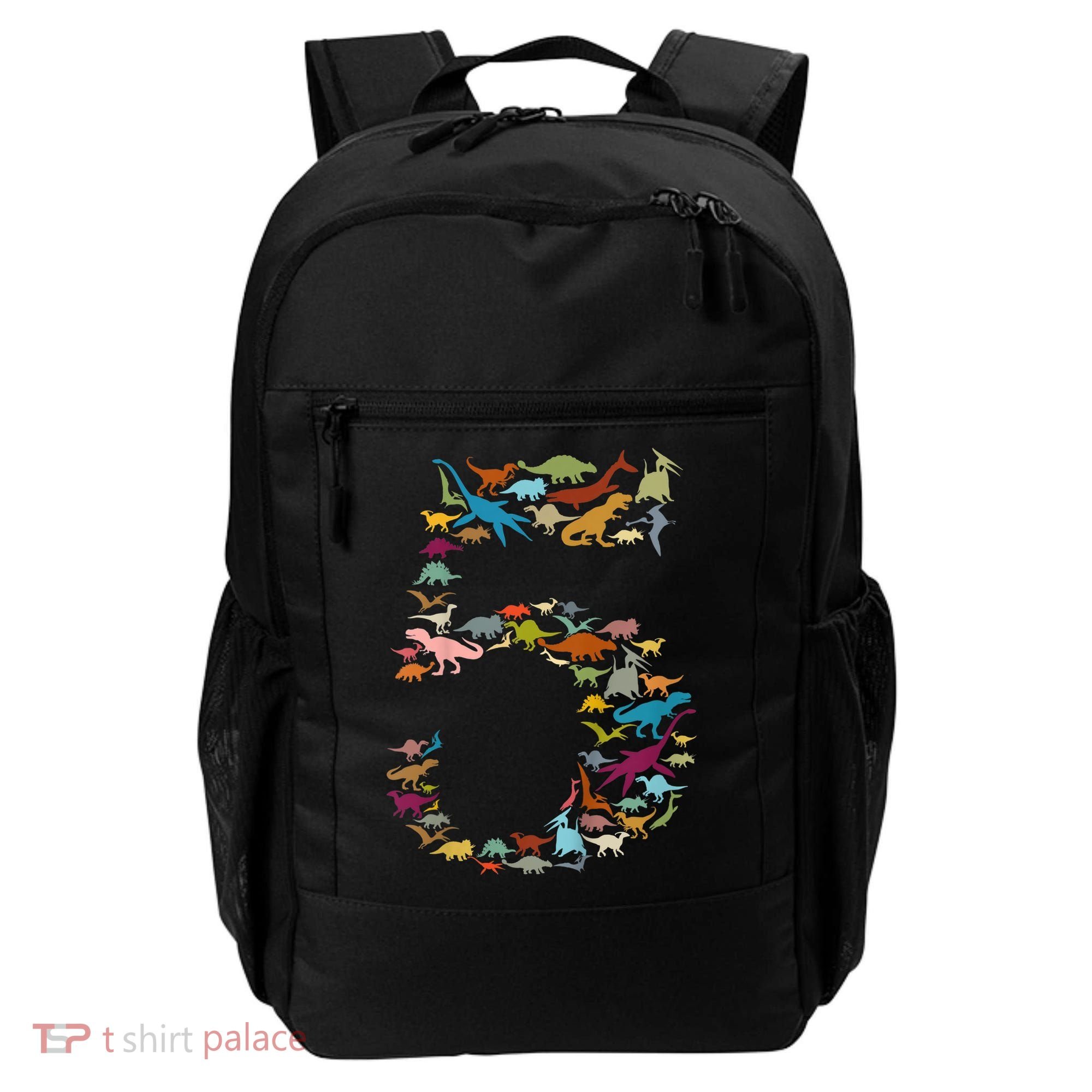 Kids Dinosaur 5th Birthday Boy 5 Year Old Tgiftrex Party Rawr Gift Backpack