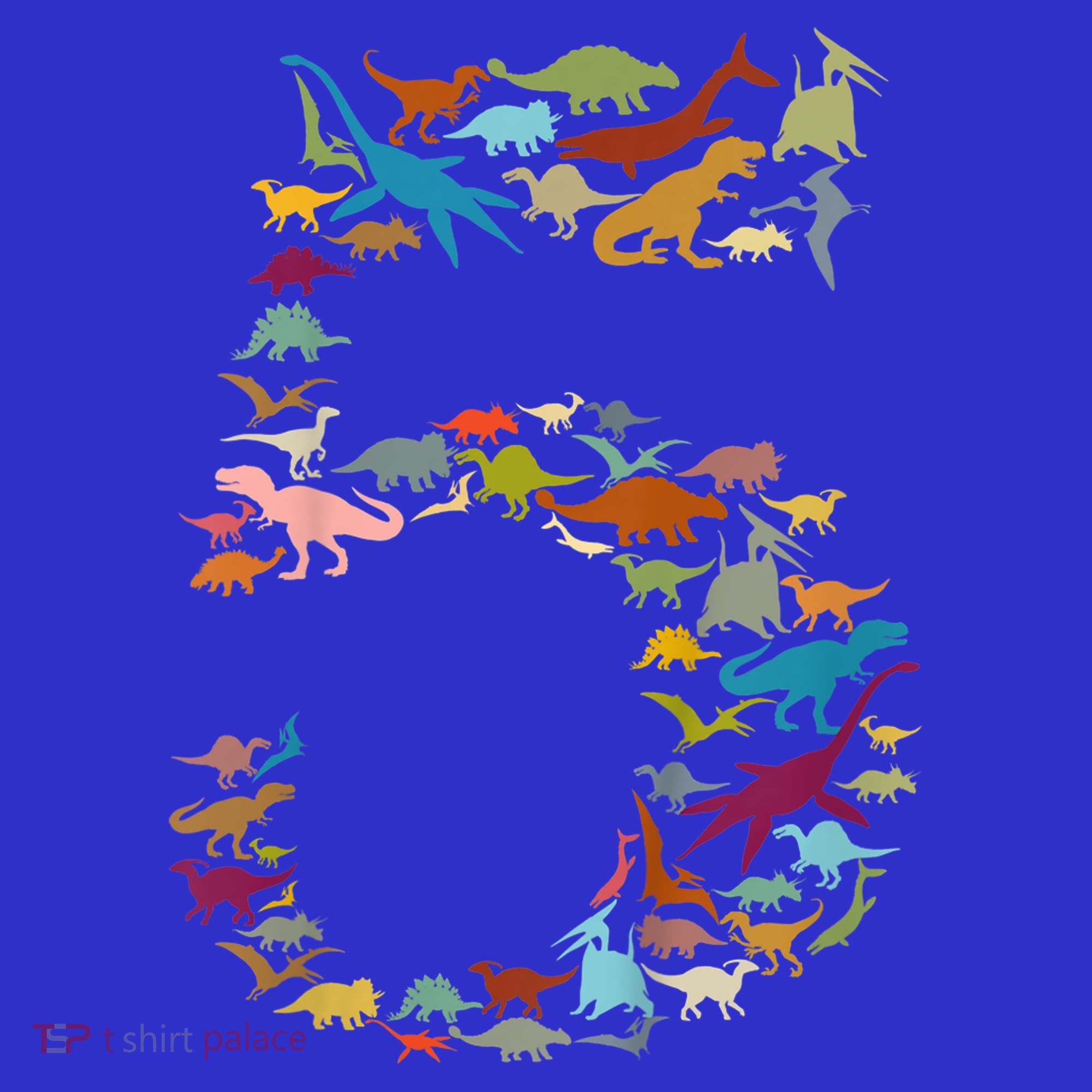 Kids Dinosaur 5th Birthday Boy 5 Year Old Tgiftrex Party Rawr Gift Mousepad