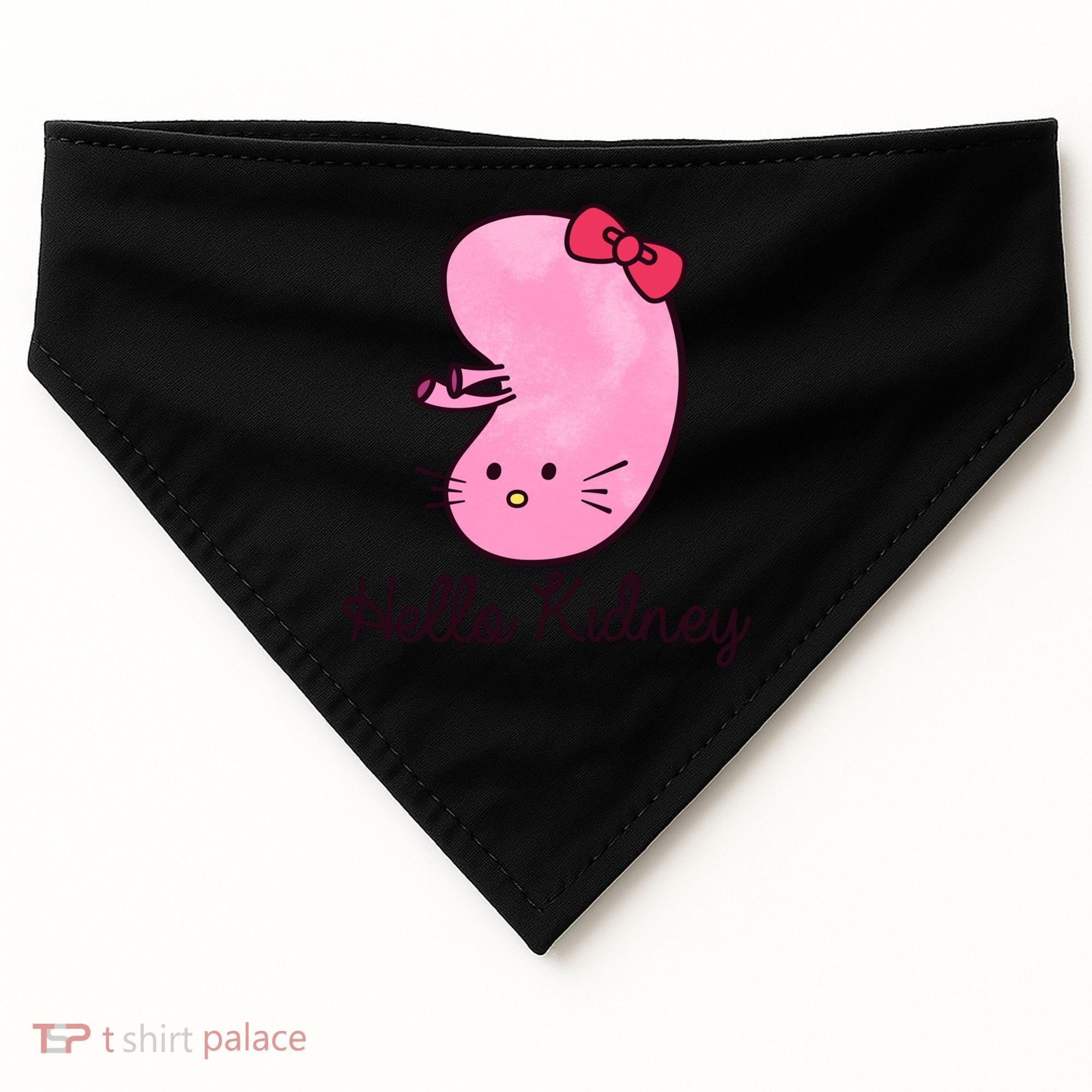 Kidney Disease Awareness Ney Transplant Donor Dialysis Gift USA-Made Doggie Bandana