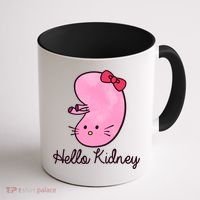 Kidney Disease Awareness Ney Transplant Donor Dialysis Gift Coffee Mug thumb 1