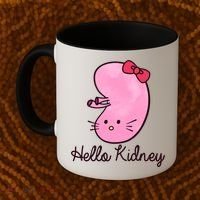 Kidney Disease Awareness Ney Transplant Donor Dialysis Gift Coffee Mug thumb 2
