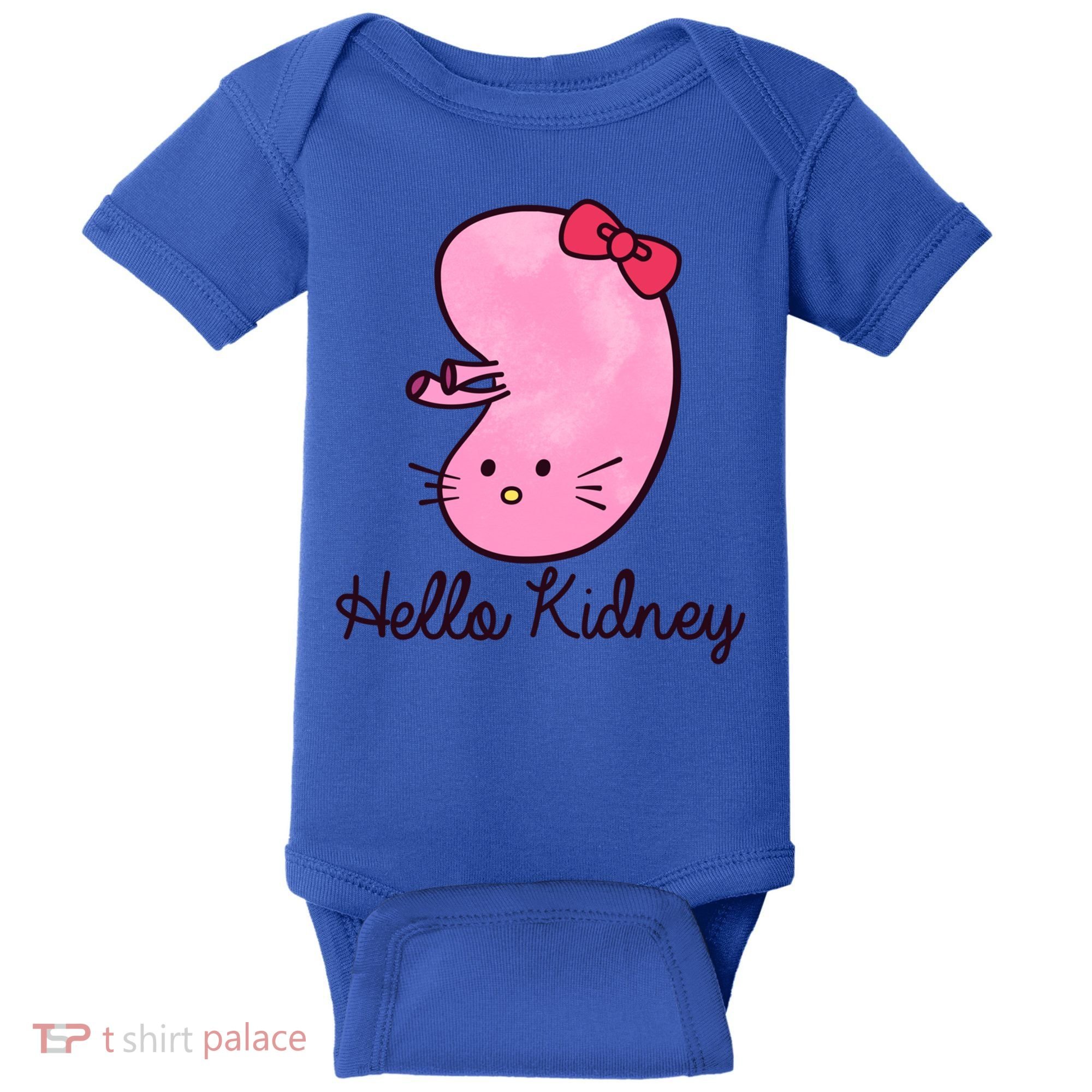 Kidney Disease Awareness Ney Transplant Donor Dialysis Gift Baby Bodysuit