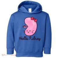 Kidney Disease Awareness Ney Transplant Donor Dialysis Gift Toddler Hoodie thumb 0