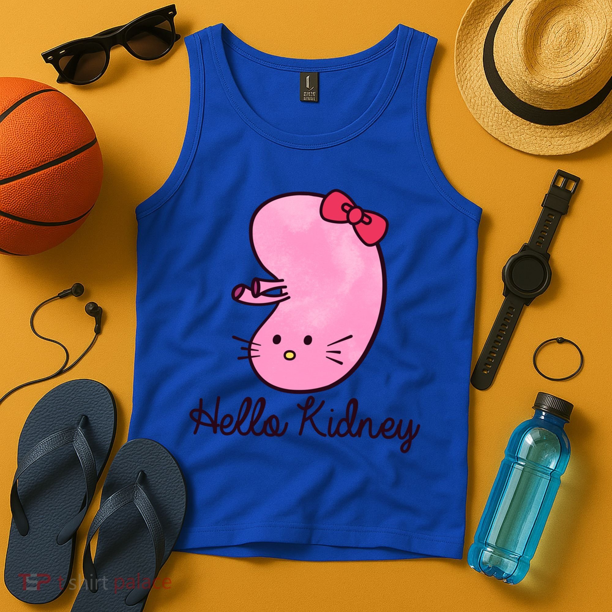 Kidney Disease Awareness Ney Transplant Donor Dialysis Gift Tank Top