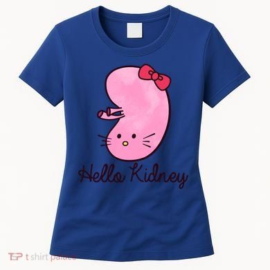 Kidney Disease Awareness Ney Transplant Donor Dialysis Gift Women's T-Shirt