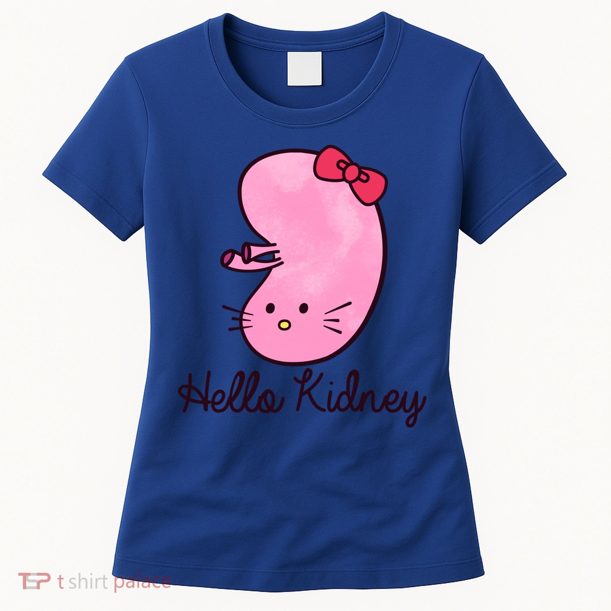 Kidney Disease Awareness Ney Transplant Donor Dialysis Gift Women's T-Shirt