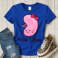 Kidney Disease Awareness Ney Transplant Donor Dialysis Gift Women's T-Shirt thumb 3