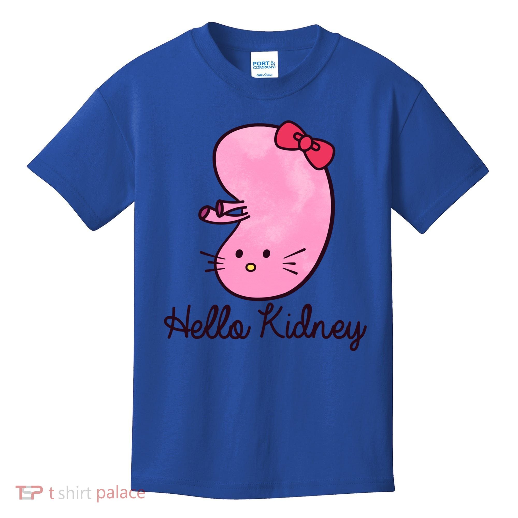 Kidney Disease Awareness Ney Transplant Donor Dialysis Gift Kids T-Shirt