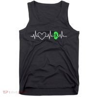 Kidney Disease Awareness Heartbeat Transplant Organ Donor Tank Top thumb 0