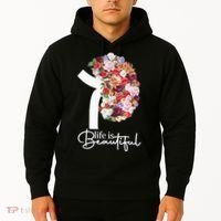 Kidney Disease Awareness Kidney Dialysis Transplant Donor Hoodie thumb 2