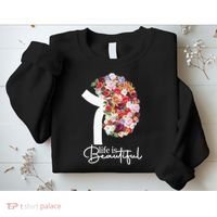 Kidney Disease Awareness Kidney Dialysis Transplant Donor Sweatshirt thumb 2