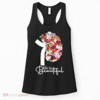 Kidney Disease Awareness Kidney Dialysis Transplant Donor Women's Tank Top thumb 0