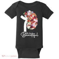Kidney Disease Awareness Kidney Dialysis Transplant Donor Baby Bodysuit thumb 0