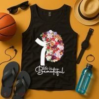 Kidney Disease Awareness Kidney Dialysis Transplant Donor Tank Top thumb 4