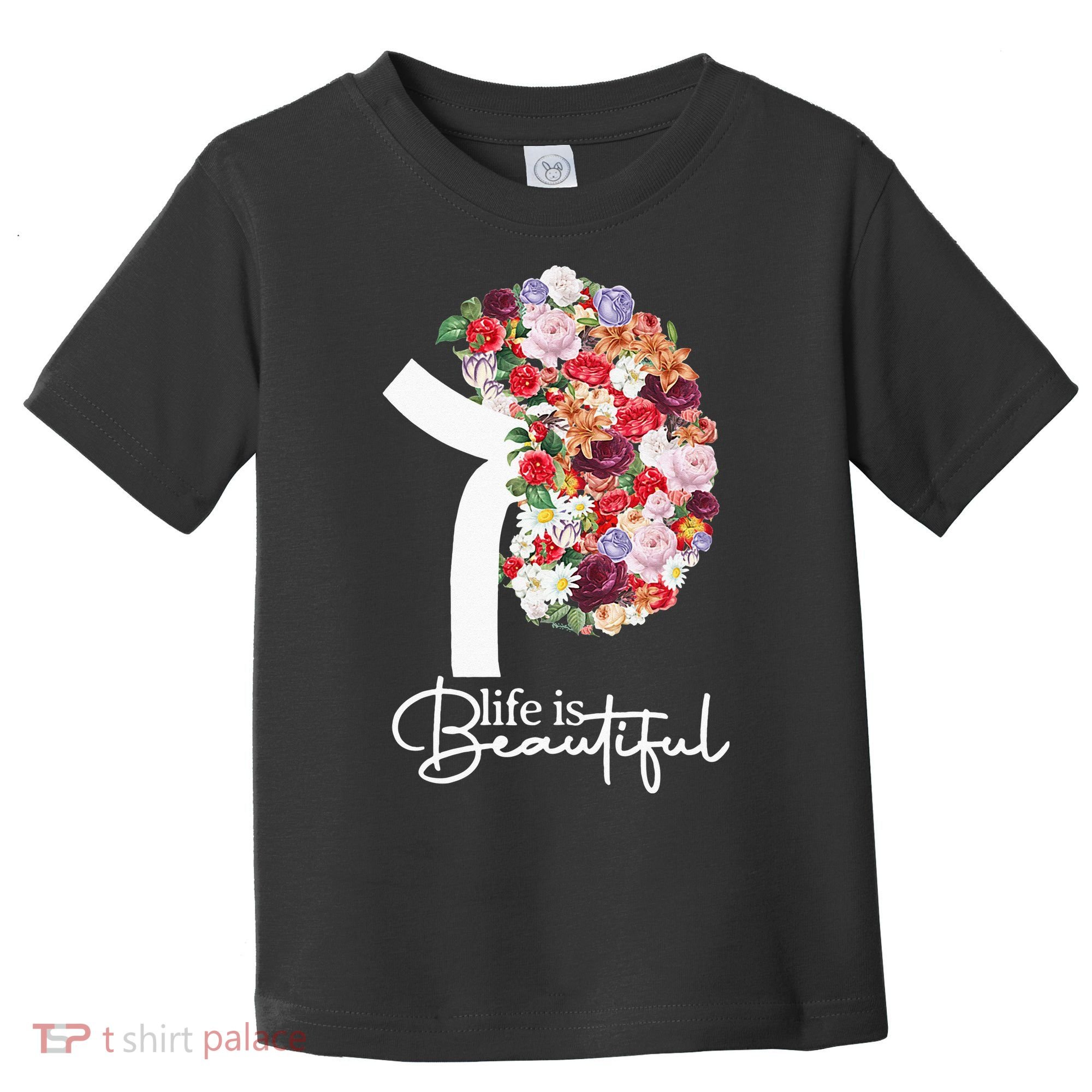 Kidney Disease Awareness Kidney Dialysis Transplant Donor Toddler T-Shirt