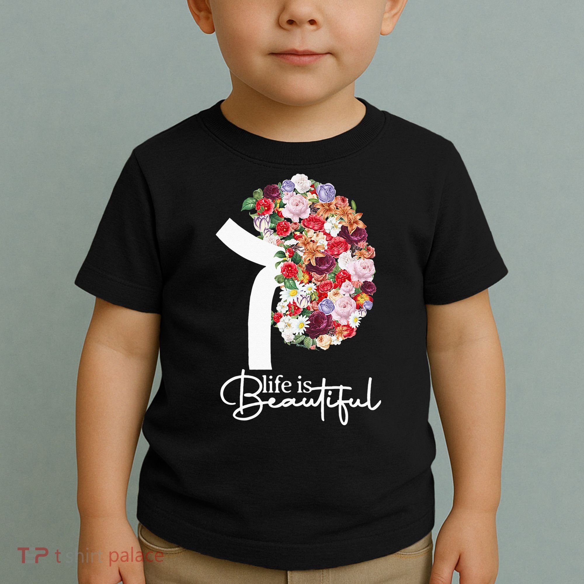Kidney Disease Awareness Kidney Dialysis Transplant Donor Toddler T-Shirt