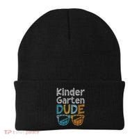 Kindergarten Dude Back To School Kindergarten Students Beanie thumb 0
