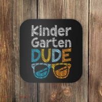Kindergarten Dude Back To School Kindergarten Students Coaster thumb 0